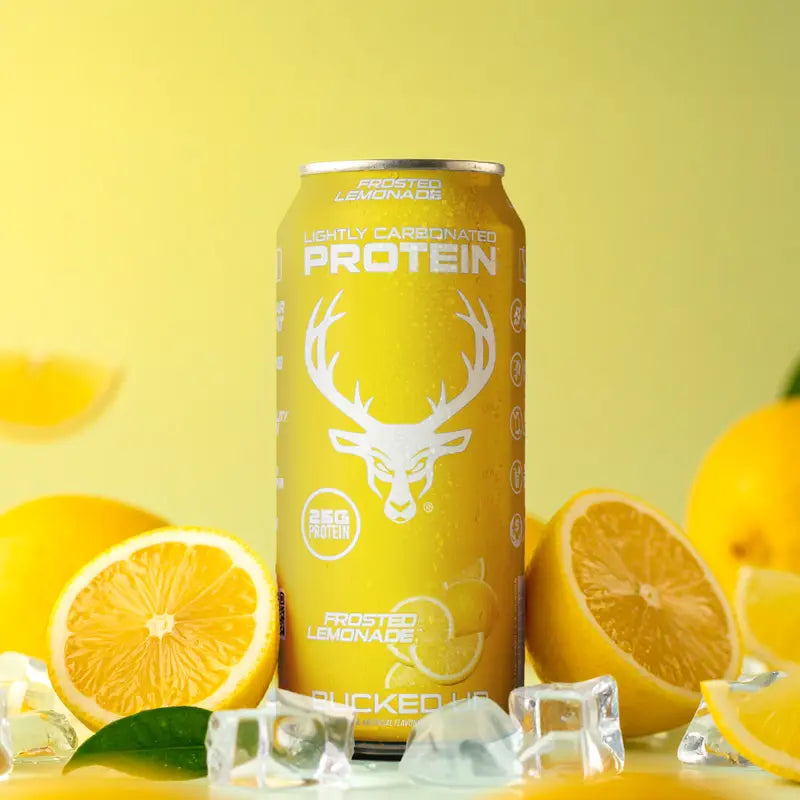 Bucked Up Protein Soda: The Zero Sugar, 100-Calorie Soda Alternative with Isolate Power ｜ 1 Case (12 Cans)｜